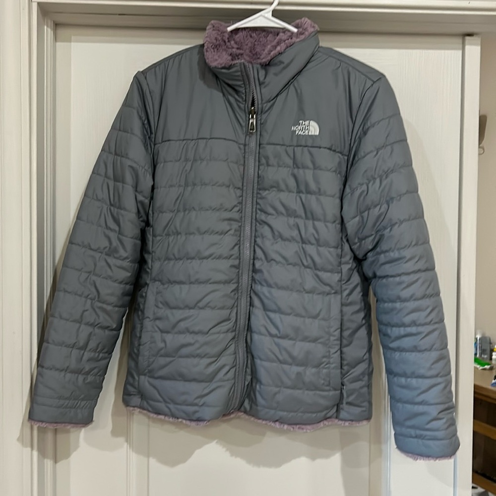 Girls north face coat